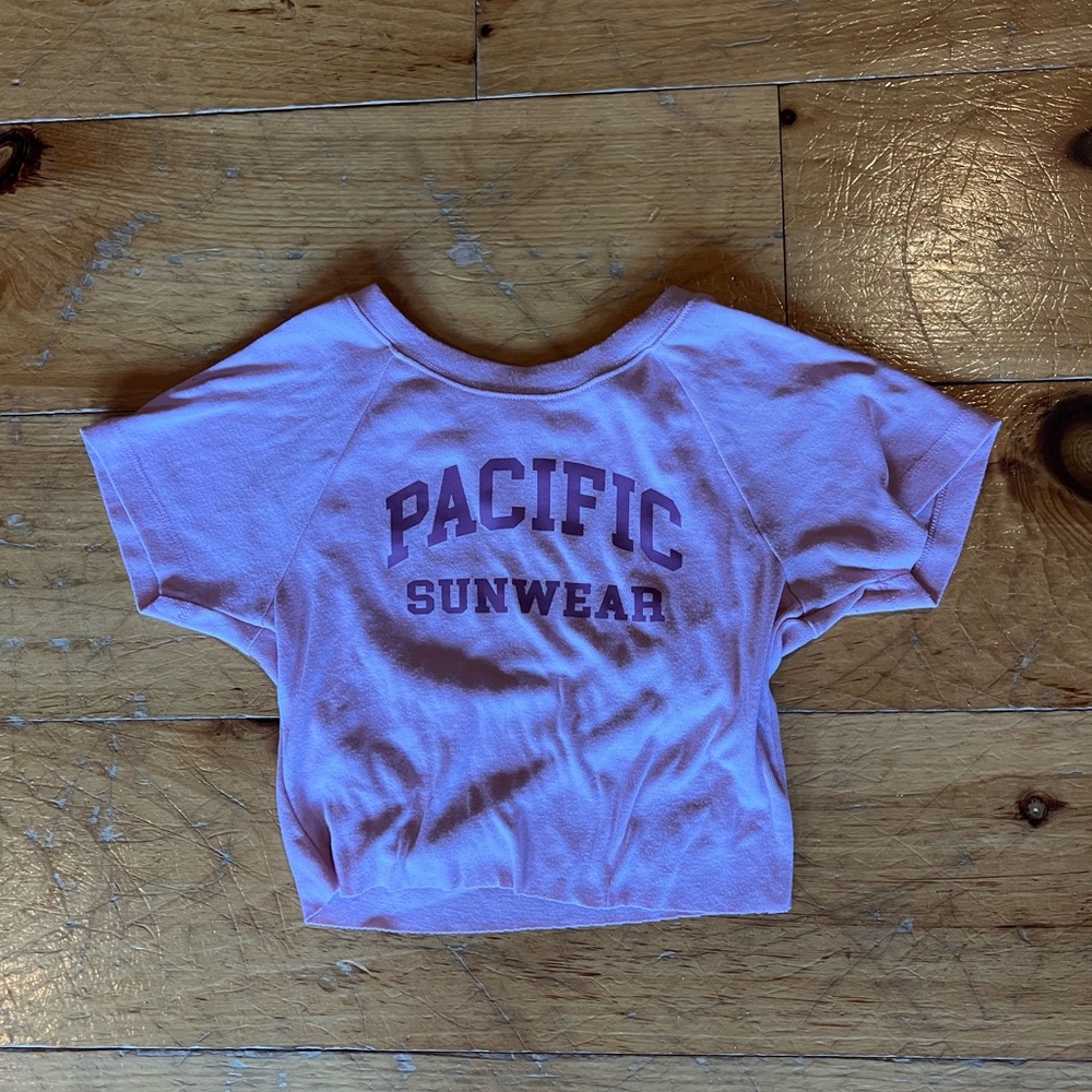 Pacific Sunwear Lavender Crop Top